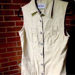 Bill Blass Tan Dress, Size S